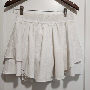 Lululemon Court Rival High-Rise Skirt Long in White